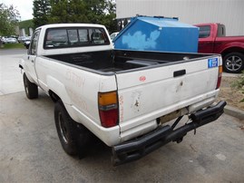 1985 TOYOTA PICK UP LONG BED WHITE 4WD EFI 22RE AT Z19632
